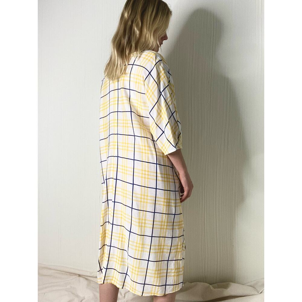 Intentionally Blank One Size Oversized Plaid Caft… - image 7